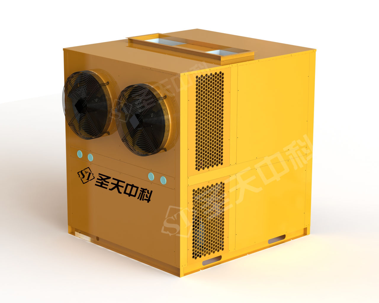 开闭环15P上出风整体式烘干机